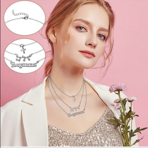 Set Of Sagittarius Necklaces - Picture 2 of 3